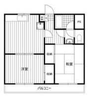 リッチハイツ富士見の間取り画像