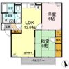 パストラル米原B棟の間取り画像