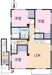 向日葵(新居町)の間取り画像