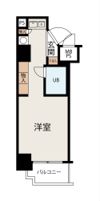 メインステージ王子駅前の間取り画像