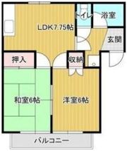 メゾン青葉台 №5の間取り画像