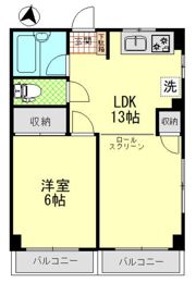 ホワイトポート大山の間取り画像