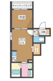 ソレイユの間取り画像