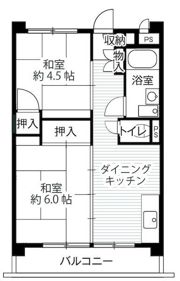 ビレッジハウス向台タワー1号棟の間取り画像