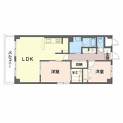 ハウジング舟入南の間取り画像