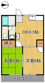 メゾン・ド・ウェルの間取り画像