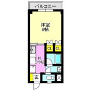 メゾンアリエスの間取り画像