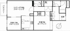 ユーロハイツ参宮橋の間取り画像