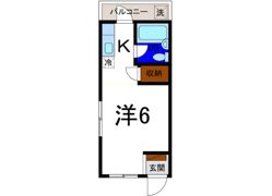 コーポ・ハッピーの間取り画像