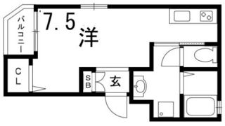 ワコーレヴィータ神戸上沢通サウスの間取り画像