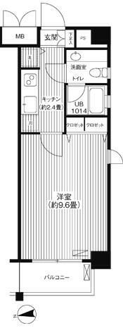 KJ新板橋の間取り画像