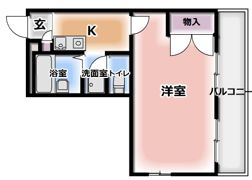 ソレイユ三ツ島の間取り画像