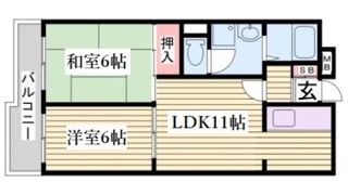 マインドパレス須磨浦の間取り画像