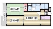 マインドパレス須磨浦の間取り画像
