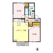 セジュールアユ A/Bの間取り画像