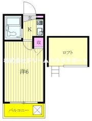 タンデム富岡の間取り画像