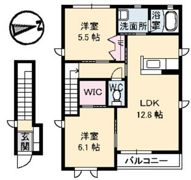 アークK A棟の間取り画像