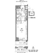 ライジングプレイス町屋の間取り画像