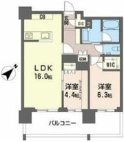 グランドメゾン池下ザ・タワーの間取り画像