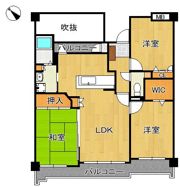 リヴィエール下曽根駅南口 1302号室の間取り画像