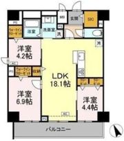 アーデルドルフ東山の間取り画像