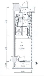 GENOVIA錦糸町Ⅱskygardenの間取り画像
