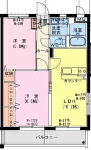 (仮称)日向・永江2丁目マンションの間取り画像