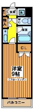 ベルウッド明大前の間取り画像