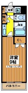 ベルウッド明大前の間取り画像