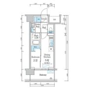 デュオフラッツ仙台木町通エアリの間取り画像