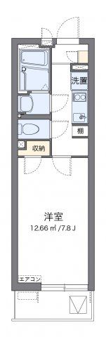 クレイノエンジョイライフの間取り画像