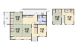 津田戸建の間取り画像