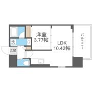 プレジオ弁天町の間取り画像