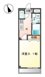 シャイン・ヴェルジェの間取り画像