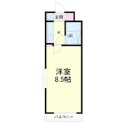 住吉シティハイツの間取り画像