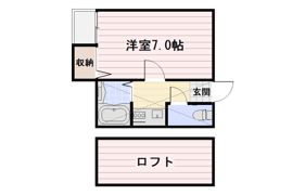 ロフトコートAKAMAの間取り画像