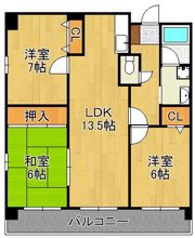 パストラールの間取り画像