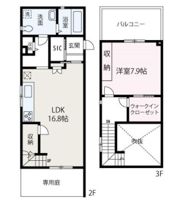 鈴森villageの間取り画像