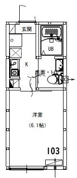 アルサーヴ千葉の間取り画像
