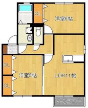 メゾン宮田C棟の間取り画像