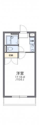 レオパレスフロイデンルーフの間取り画像