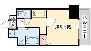 プレサンス神戸元町ミューズの間取り画像