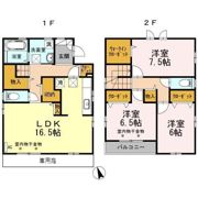 板垣M貸家 C Ⅲの間取り画像