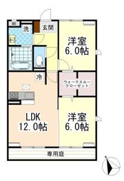 パルクセゾンⅠの間取り画像