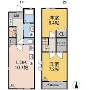 アルヴィータB棟の間取り画像