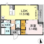 Blancheneige A棟の間取り画像