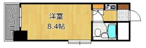 シンコー小倉黄金スカイマンションの間取り画像