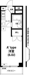 シャトル上水の間取り画像