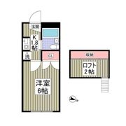 ガーデンヒルズ新倉D棟の間取り画像