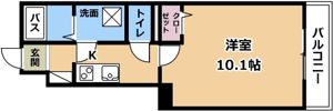 WAVE-KⅢの間取り画像